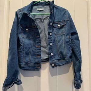 Ci Sono denim jacket size small, color is blue